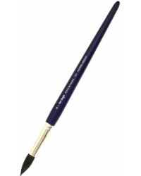 Кисть для акварели VanGogh 121, №9, белка сибирская, круглая