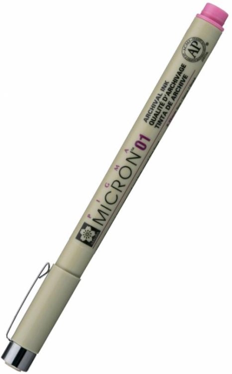 Ручка капиллярная Pigma Micron, розовый