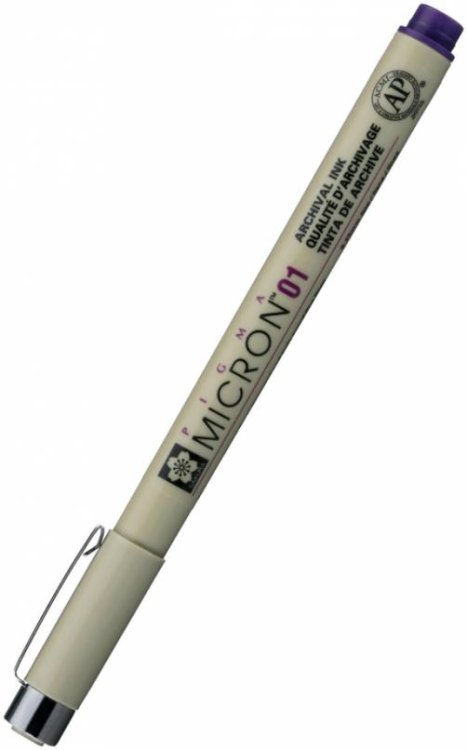 Ручка капиллярная Pigma Micron, фиолетовый