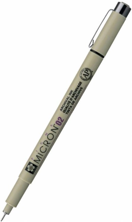 Ручка капиллярная Pigma Micron, черный