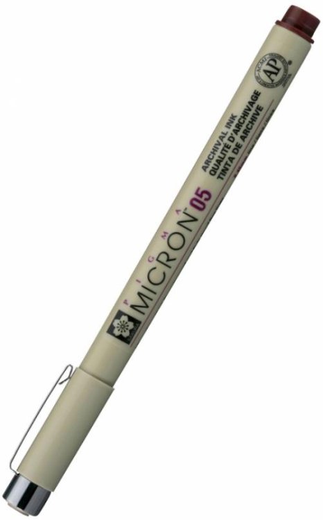 Ручка капиллярная Pigma Micron, бургундский