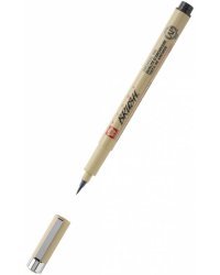 Ручка капиллярная Pigma Brush, черная
