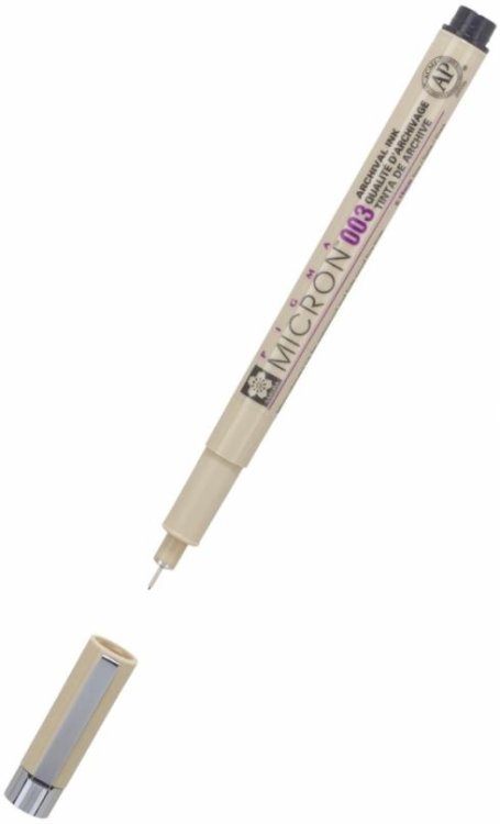 Ручка капиллярная Pigma Micron, сепия