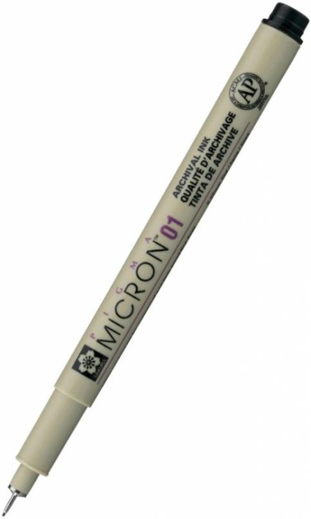 Ручка капиллярная Pigma Micron, черный