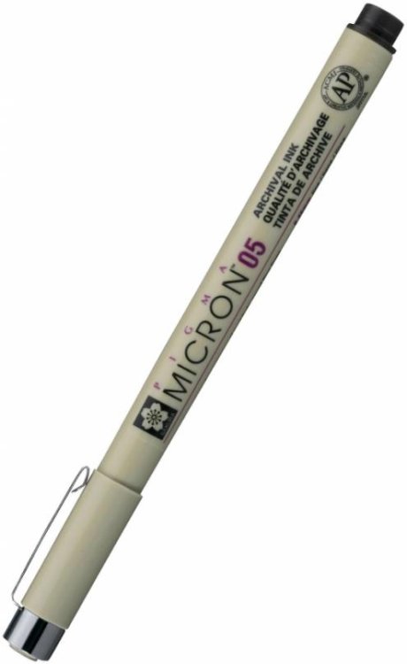 Ручка капиллярная Pigma Micron, сепия