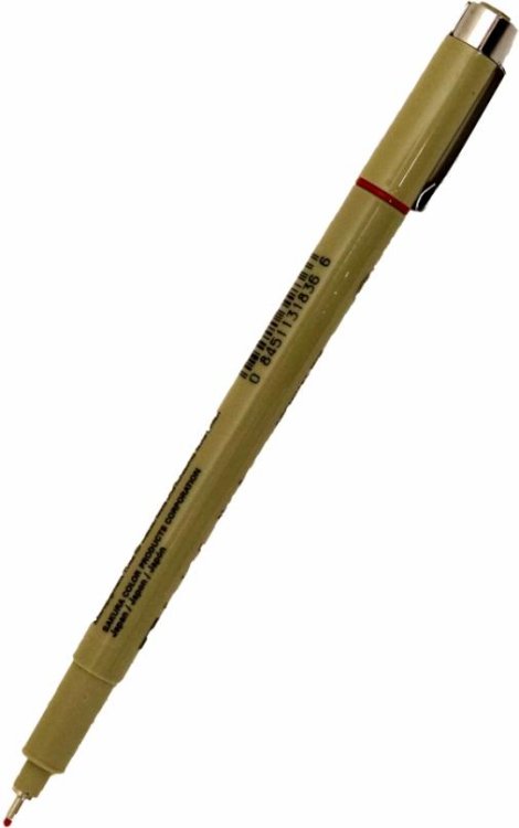 Ручка капиллярная Pigma Micron, красный