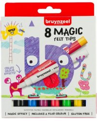Фломастеры Bruynzeel Kids Magic, 8 цветов