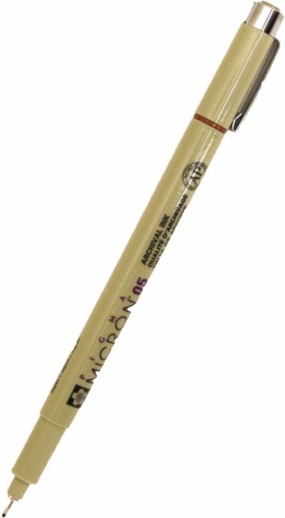 Ручка капиллярная Pigma Micron, коричневый