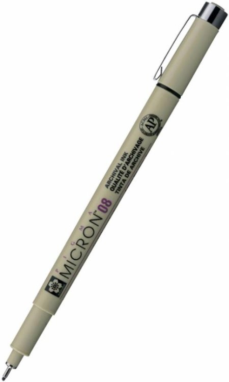 Ручка капиллярная Pigma Micron, черный