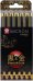 Набор капиллярных ручек Pigma Micron Gold Limited Edition, 6 штук, черный