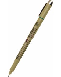 Ручка капиллярная Pigma Micron, зеленый