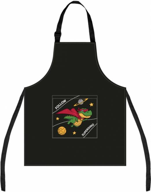 Фартук для уроков труда и рисования. Супер дино