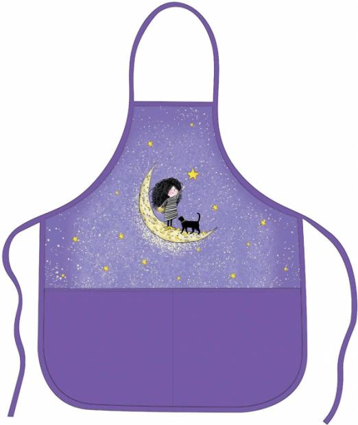 Фартук для уроков труда и рисования. Девочка