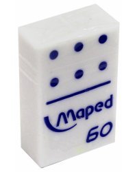 Ластик Domino, белый