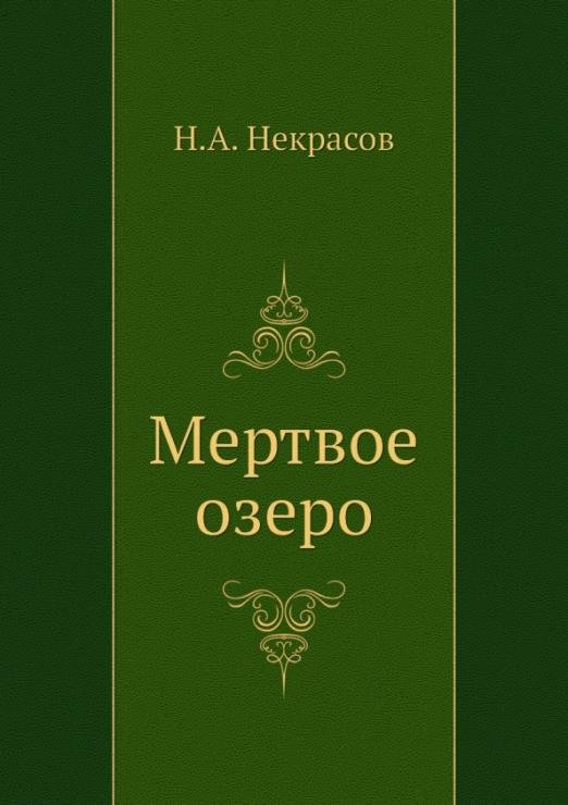 Обложка книги «Мертвое озеро» — Некрасов Николай Алексеевич, Панаева Авдотья Яковлевна, ISBN 9785458040396