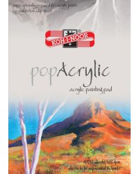 Бумага для акриловых красок Pop Acrylic, А3, 10 листов