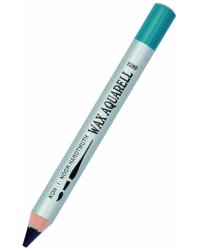 Карандаш восковой акварельный Wax aquarell 8280/21, голубовато-зеленый