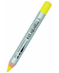 Карандаш восковой акварельный Wax aquarell 8280/3, хром желтый