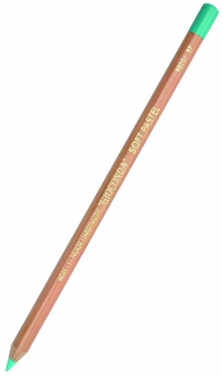 Карандаш пастельный Gioconda Soft 8820/37, виридоновый зеленый светлый