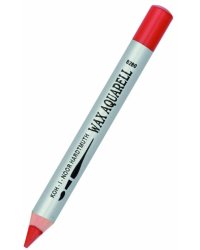 Карандаш восковой акварельный Wax aquarell 8280/48, алый темный