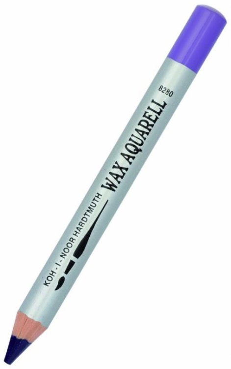 Карандаш восковой акварельный Wax aquarell 8280/13, лавандовый