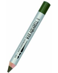 Карандаш восковой акварельный Wax aquarell 8280/27, оливковый темный