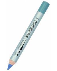 Карандаш восковой акварельный Wax aquarell 8280/34, голубовато-серый светлый