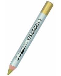Карандаш восковой акварельный Wax aquarell 8280/40, золотой
