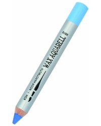 Карандаш восковой акварельный Wax aquarell 8280/16, церулеум синий