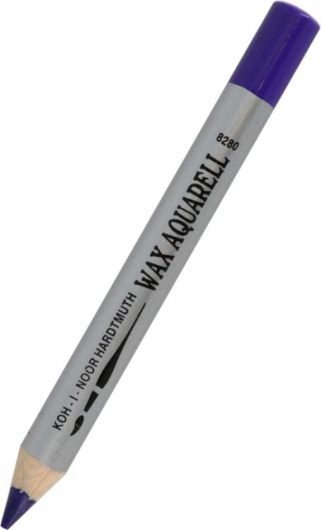 Карандаш восковой акварельный Wax aquarell 8280/179, голубовато-фиолетовый
