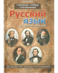 Русский язык. Таблицы, схемы, упражнения. Для поступающих в вузы