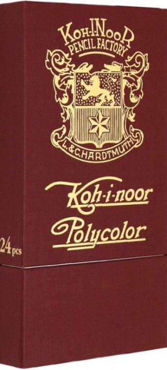 Обложка книги «Карандаши цветные Polycolor Retro, 24 цвета, в подарочной упаковке»