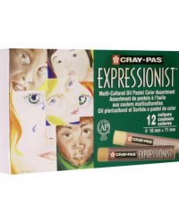 Набор пастели масляной Cray-Pas Expressionist Multicolor для начинающих, 12 цветов