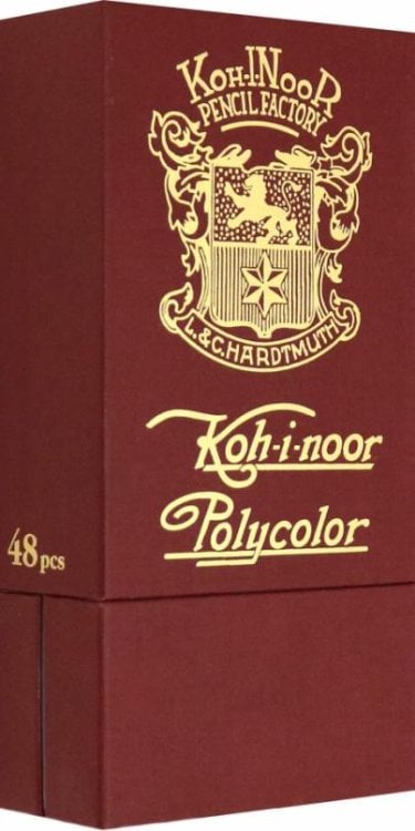 Карандаши цветные Polycolor Retro, 48 цветов, в подарочной упаковке