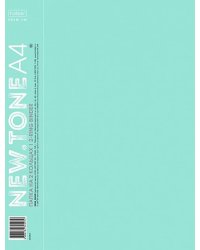 Папка пластиковая на 2-х кольцах NEWtone Pastel. Мята, А4