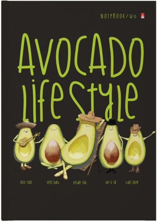 Блокнот-престиж Avocado Style, А4, 80 листов, клетка