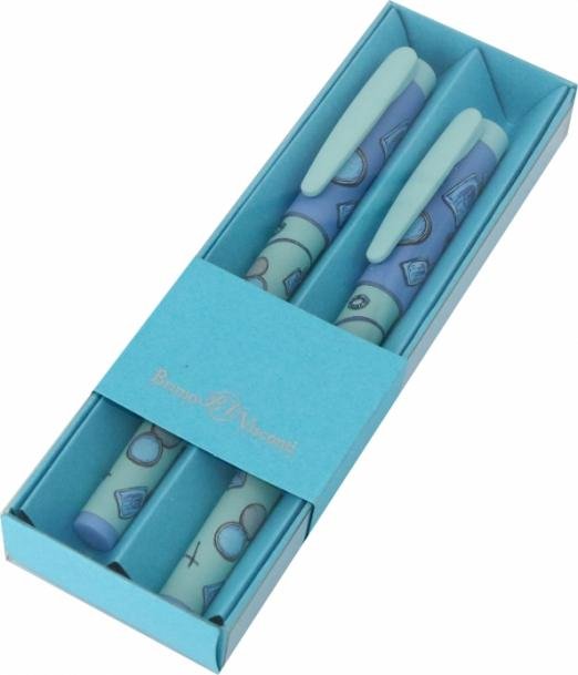 Обложка книги «Набор из 2 синих шариковых ручек FreshWrite. Life Style. Blue Dream, 0.7 мм»