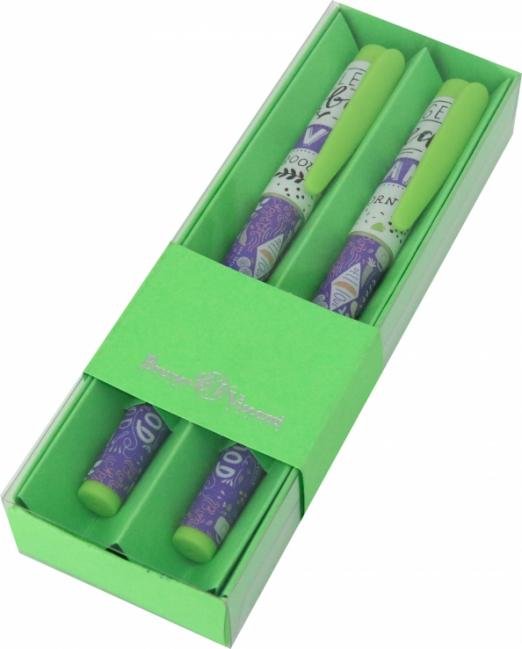 Обложка книги «Набор из 2 синих шариковых ручек FreshWrite. Смузи, 0.7 мм»