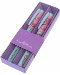 Набор из 2 синих шариковых ручек FreshWrite. Life Style. Pink Dream, 0.7 мм