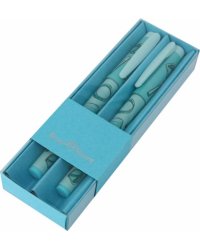 Набор из 2 синих шариковых ручек FreshWrite. Life Style. Mint Dream, 0.7 мм