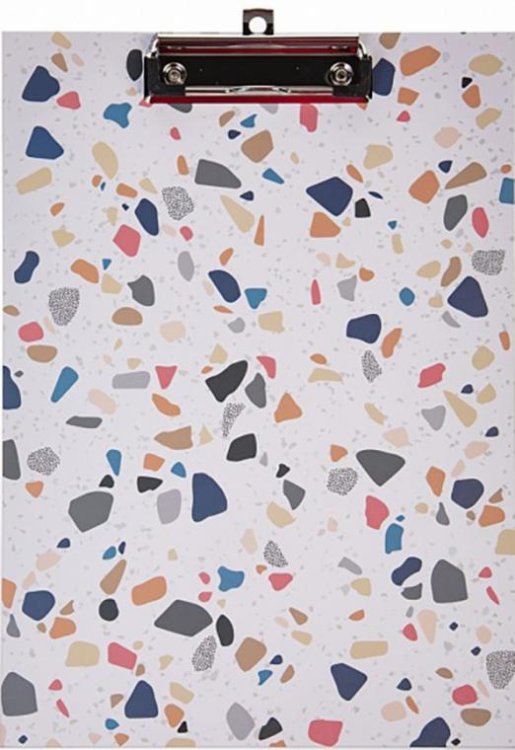 Папка-планшет с металлическим зажимом. Mosaic, А4