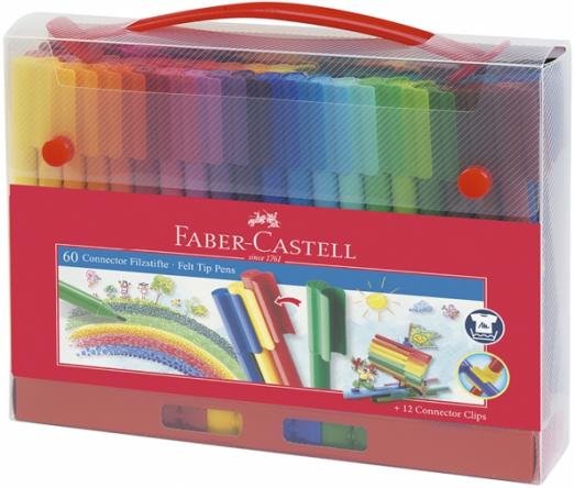 Фломастеры Connector, 60 цветов