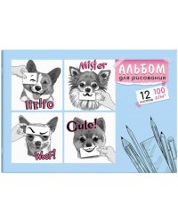 Альбом для рисования. Эмоции, 12 листов