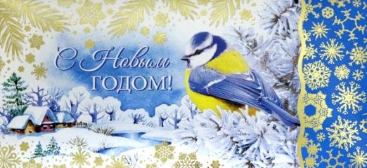 Конверт для денег С новым годом!