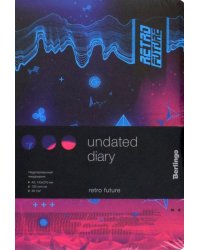 Ежедневник недатированный Retro Future, А5, 136 листов