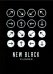 Планер полудатированный New Black, 48 листов, Дизайн 3