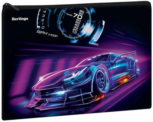 Папка Neon car, А4