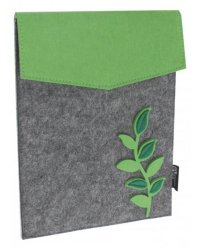Папка из синтетического фетра Листья 28x22 см