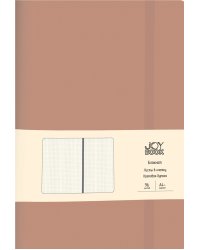 Блокнот Joy Book. Вишневое какао, 96 листов, клетка, А4-