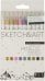 Набор двусторонних маркеров Sketch&amp;Art, 10 цветов металлик